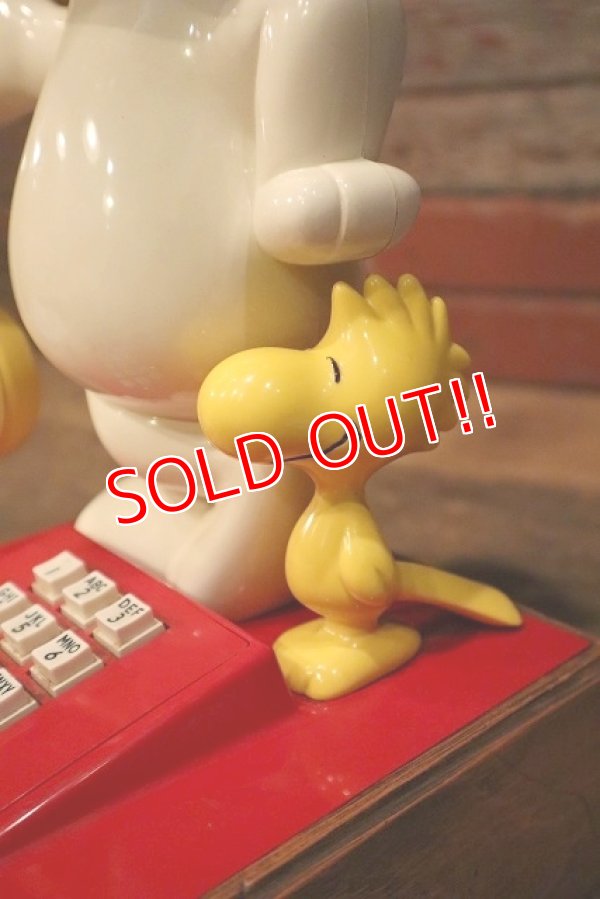 画像3: ct-230201-20 Snoopy & Woodstock / 1976 Telephone