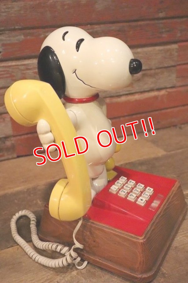 画像4: ct-230201-20 Snoopy & Woodstock / 1976 Telephone