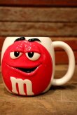 画像1: ct-230101-15 Mars / M&M's 2003 Ceramic Mug Red 