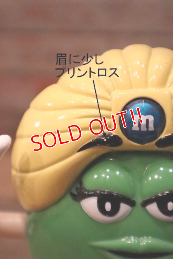 画像8: ct-230101-15 Mars / M&M's "Fun Fortunes" Green Candy Dispenser