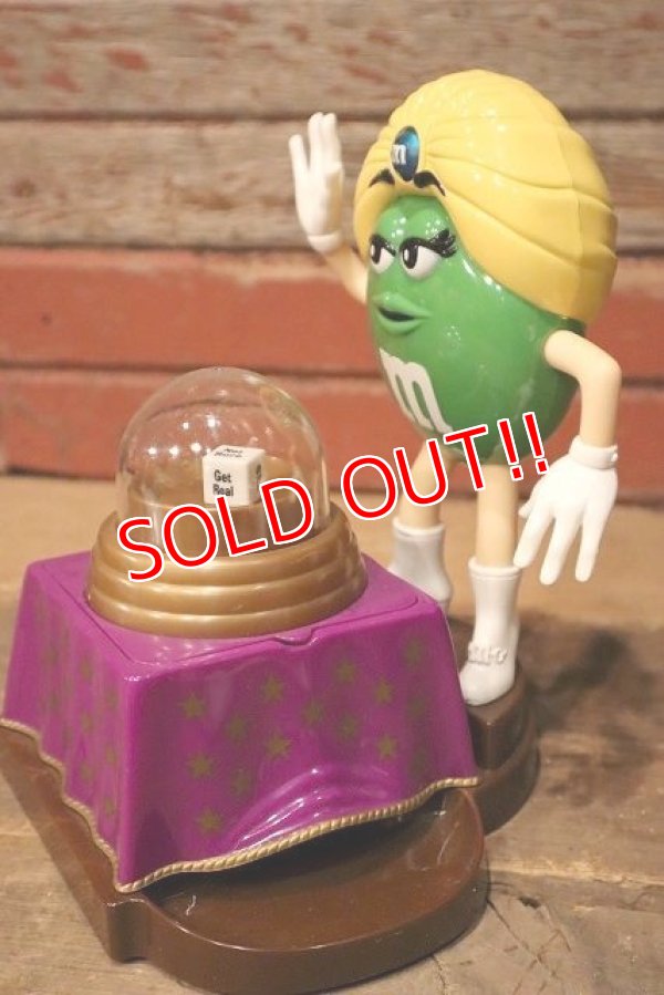 画像3: ct-230101-15 Mars / M&M's "Fun Fortunes" Green Candy Dispenser