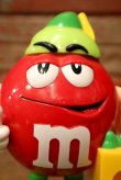 画像2: ct-230101-15 Mars / M&M's Santa's Lil' Elf Candy Dispenser Red