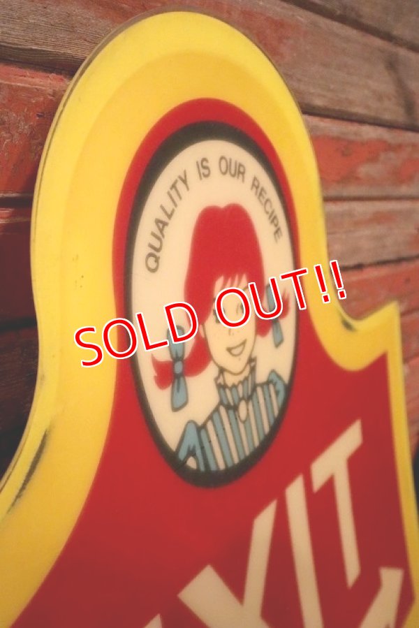 画像5: dp-230101-42 WENDY'S / Drive-Thru Sign "EXIT"