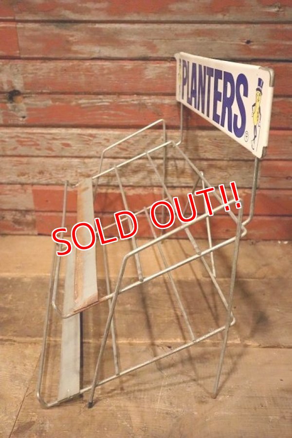 画像5: ct-230101-17 PLANTERS / MR.PEANUT 1970's-1980's Counter Display Wire Rack