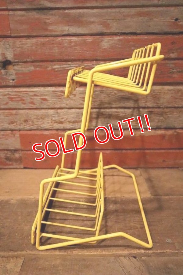 画像7: ct-230201-09 PLANTERS / MR.PEANUT 1990's Counter Display Wire Rack