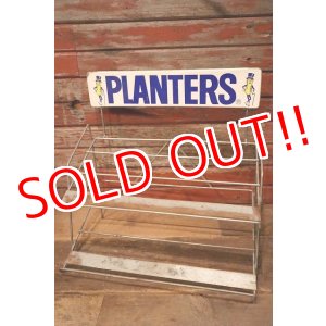 画像: ct-230101-17 PLANTERS / MR.PEANUT 1970's-1980's Counter Display Wire Rack