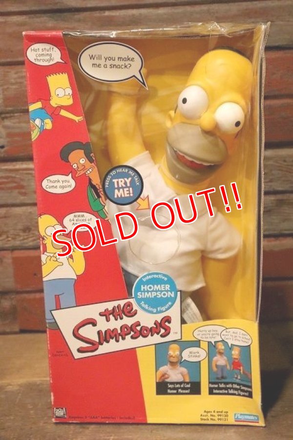 画像1: ct-230101-06 Homer Simpson / Playmates 2000 Talking Doll