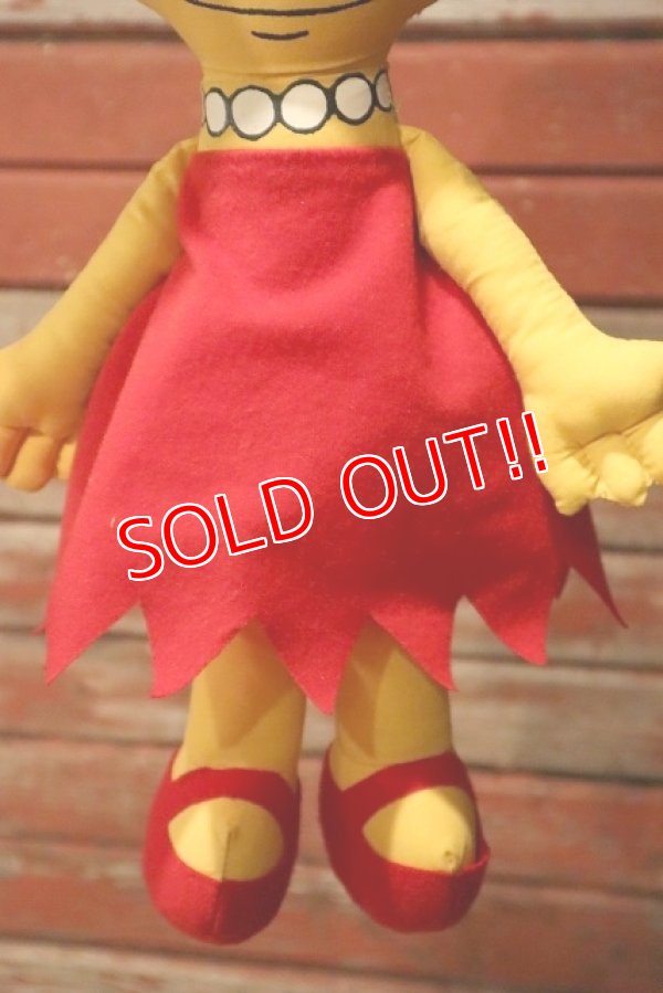 画像3: ct-230101-06 Lisa Simpson / DAN-DEE 1990 Cloth Doll