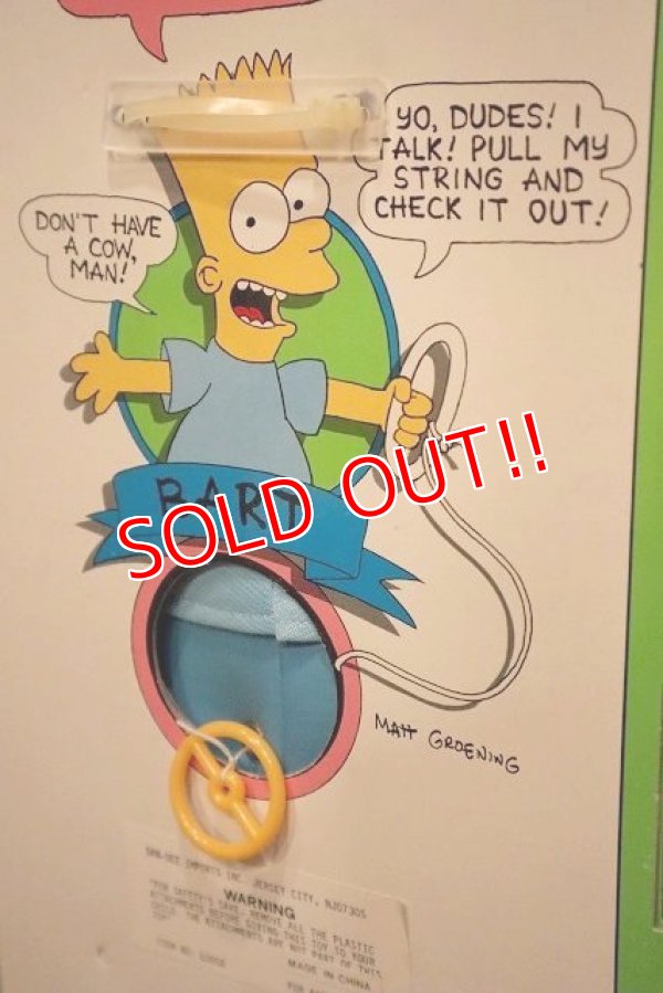 画像11: ct-230101-06 Bart Simpson / DAN-DEE 1990 Talking Doll