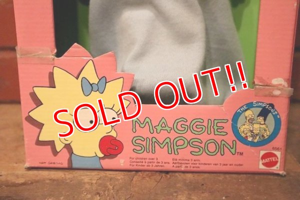 画像4: ct-230101-06 Maggie Simpson / MATTEL 1990 Cloth Doll