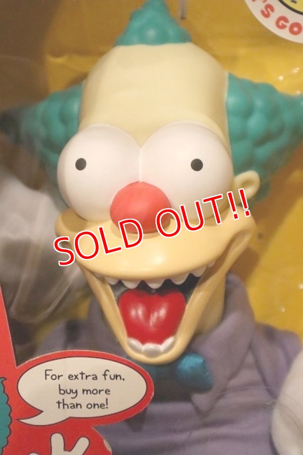 画像2: ct-230101-06 Krusty the Clown / Playmates 2001 Talking Doll