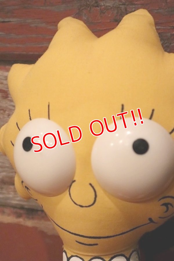 画像2: ct-230101-06 Lisa Simpson / DAN-DEE 1990 Cloth Doll