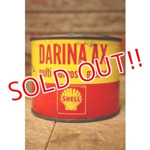 画像: dp-230201-19 SHELL / 1960's DARINA AX Grease Can