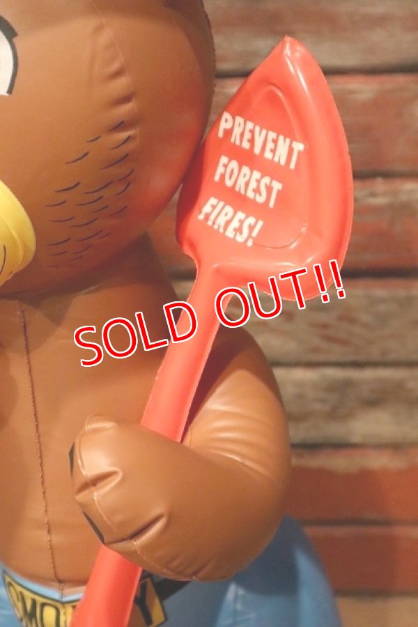 画像3: ct-230201-14 Smokey Bear / 1970's Vinyl Inflatable