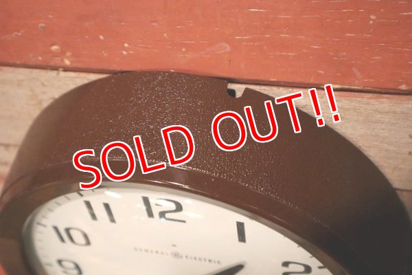 画像5: dp-230201-37 GENERAL ELECTRIC / 1960's Wall Clock