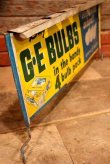 画像5: dp-230201-48 GENERAL ELECTRIC / 1940's-1950's GE Bulbs Metal Sign