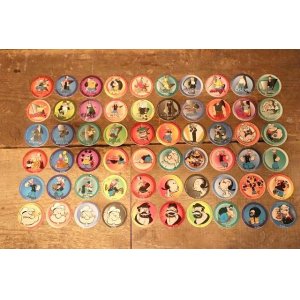 画像: ct-220901-13 Popeye / 1995 Pogs Game Pieces Complete set of 60