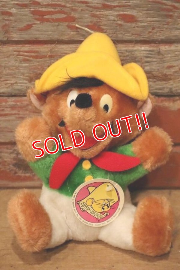 画像1: ct-221201-106 Speedy Gonzales / MIGHTY STAR 1980's Plush Doll