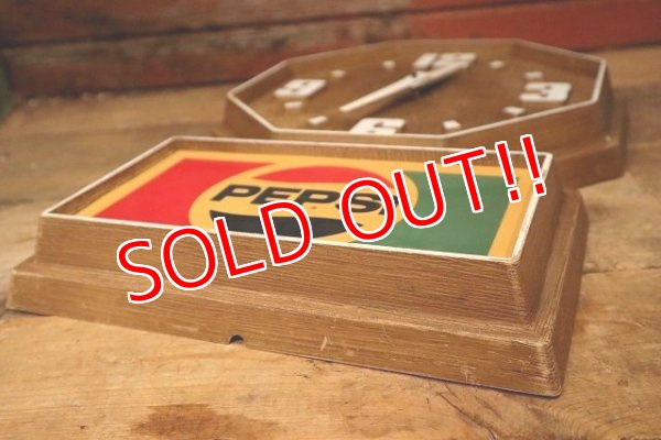 画像9: dp-230201-26 PEPSI / 1970's-1980's Wall Clock