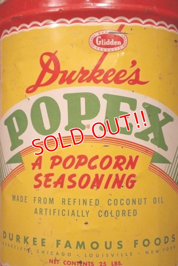 画像2: dp-230201-15 Durkee's POPEX / Vintage Can