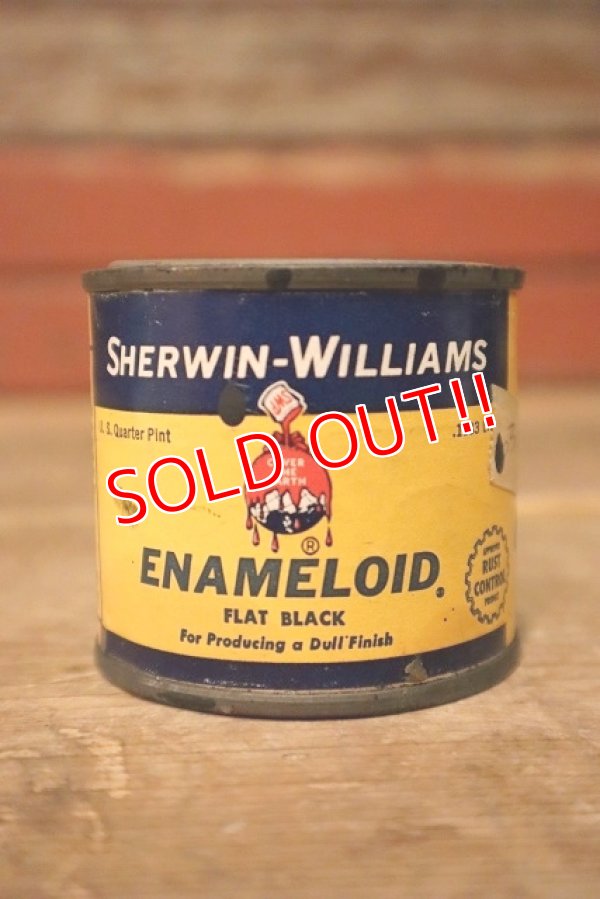 画像1: dp-230201-24 SHERWIN-WILLIAMS / 1950's-1960's ENAMEL OID Can