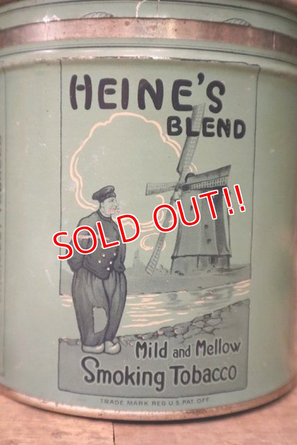 画像3: dp-230201-22 HEIN'S BLEND 1940's Mid and Mellow Smoking Tobacco Can