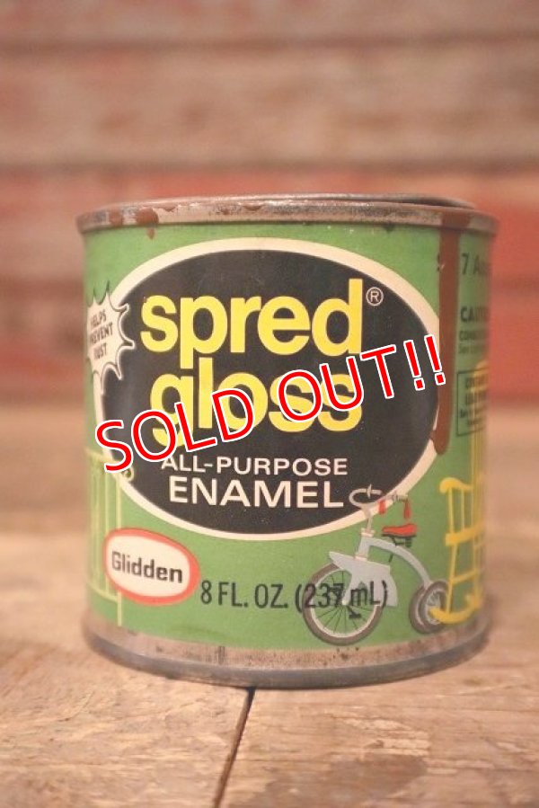 画像1: dp-230201-25 Glidden / spred gloss Vintage Can