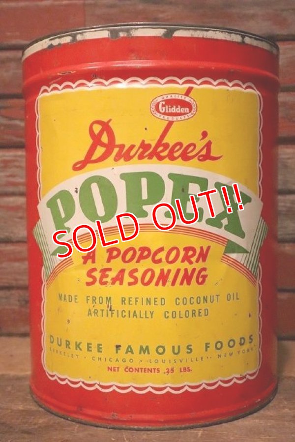 画像3: dp-230201-15 Durkee's POPEX / Vintage Can