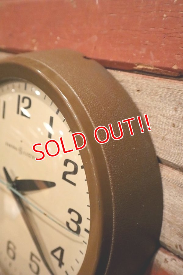 画像5: dp-230201-35 GENERAL ELECTRIC / 1960's Wall Clock