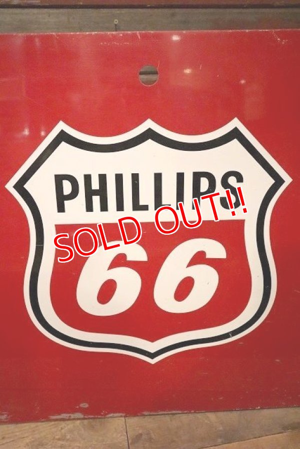 画像2: dp-220501-59 PHILLIPS 66 / Gas Pump Metal Sign