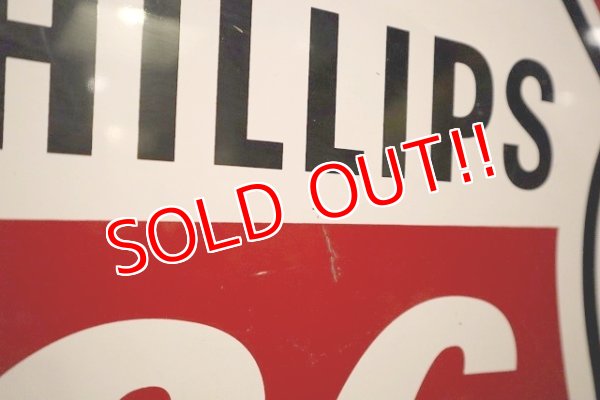 画像3: dp-220501-59 PHILLIPS 66 / Gas Pump Metal Sign