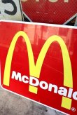 画像2: dp-230101-71 McDonald's / Large Road Sign