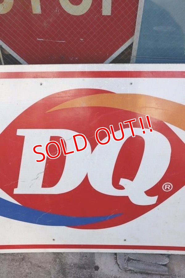 画像2: dp-230101-68 DQ (Dairy Queen) / Large Road Sign