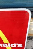 画像4: dp-230101-71 McDonald's / Large Road Sign