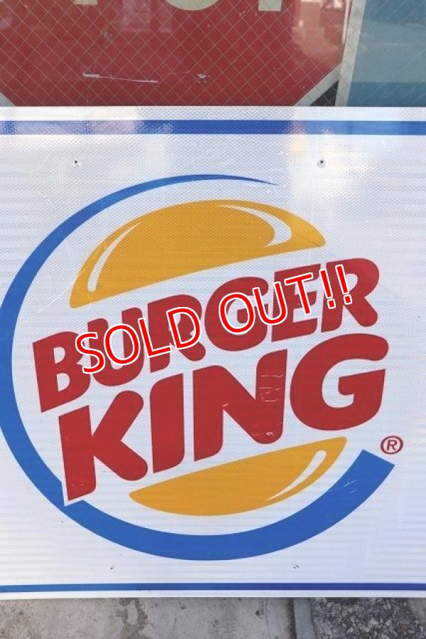 画像2: dp-230101-67 BURGER KING / Large Road Sign