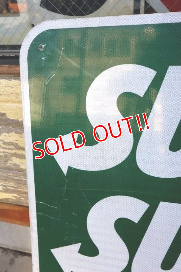 画像2: dp-230101-69 SUBWAY / Large Road Sign