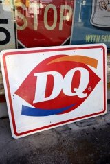 画像: dp-230101-68 DQ (Dairy Queen) / Large Road Sign