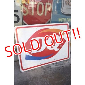 画像: dp-230101-68 DQ (Dairy Queen) / Large Road Sign