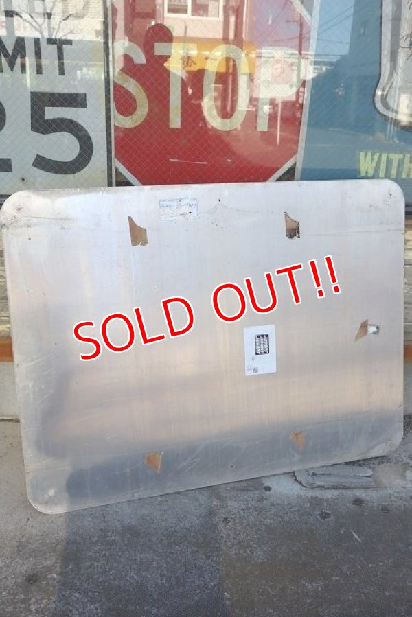 画像6: dp-230101-69 SUBWAY / Large Road Sign