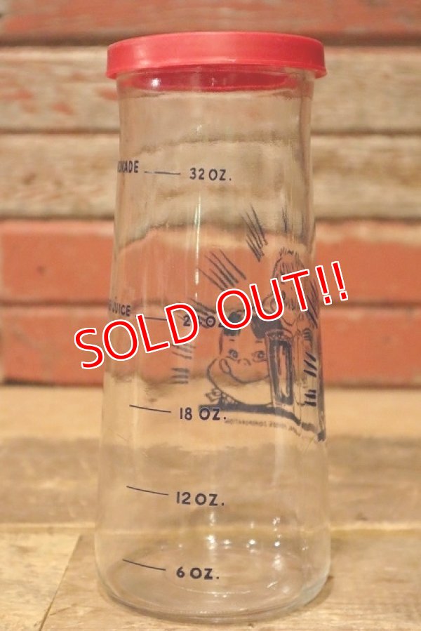 画像4: ct-230301-63 General Foods / Birds Eye Orange Juice 1954 Merry,Mike & Minx Glass Jar