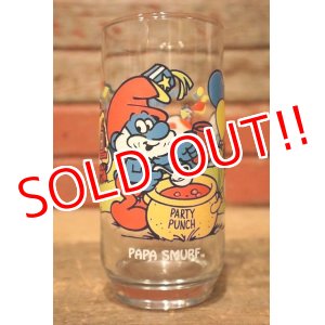 画像: ct-230301-34 SMURF / Hardee's 1983 "PAPA SMURF" Glass