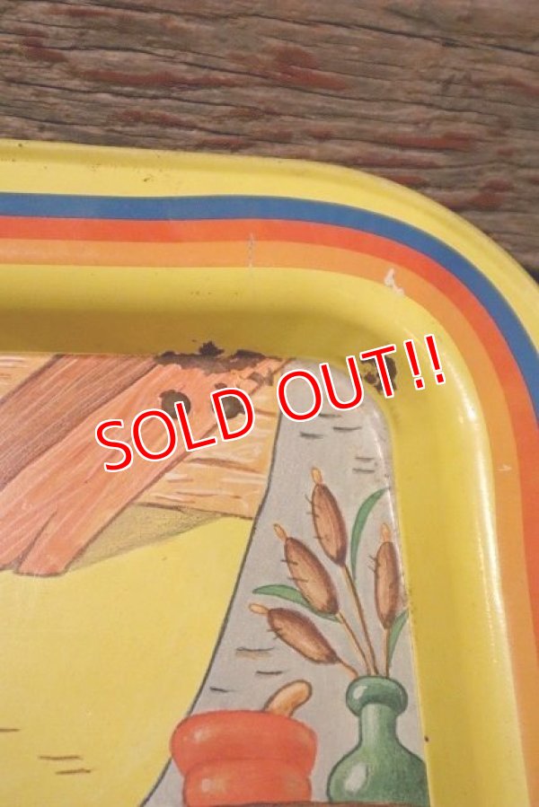 画像6: ct-230301-72 SMURF / 1980's Kid's Tin Table