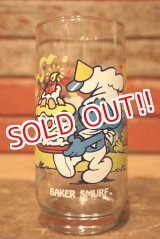 画像: ct-230301-33 SMURF / Hardee's 1983 "BAKER SMURF" Glass