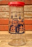 画像1: ct-230301-63 General Foods / Birds Eye Orange Juice 1954 Merry,Mike & Minx Glass Jar