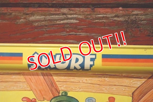 画像5: ct-230301-72 SMURF / 1980's Kid's Tin Table