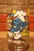 画像2: ct-230301-33 SMURF / Hardee's 1983 "BAKER SMURF" Glass