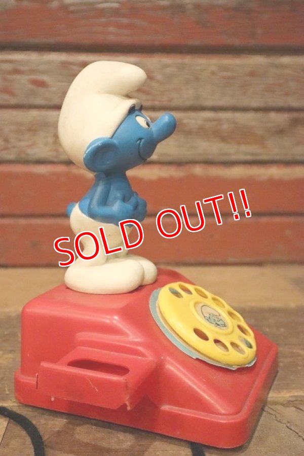 画像6: ct-230301-10 SMURF / 1980's Phone Toy