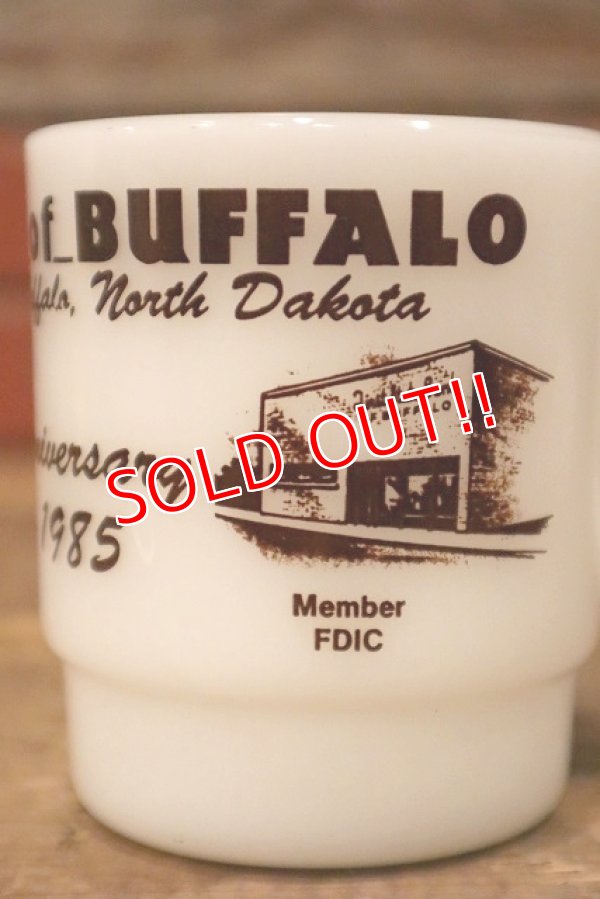 画像2: kt-230301-06 First State Bank of BUFFALO / Anchor Hocking 1980's Mug