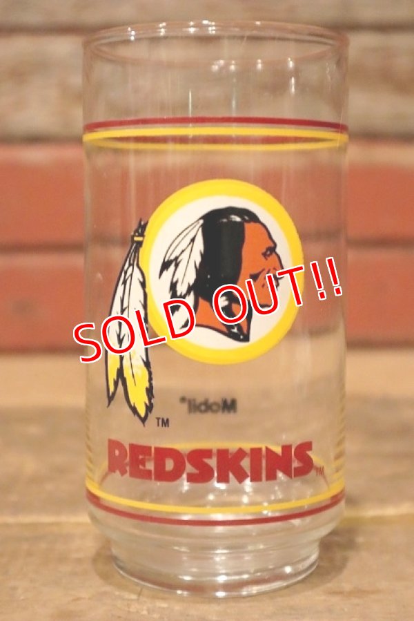 画像1: dp-230301-12 Washington Redskins / 1980's Glass