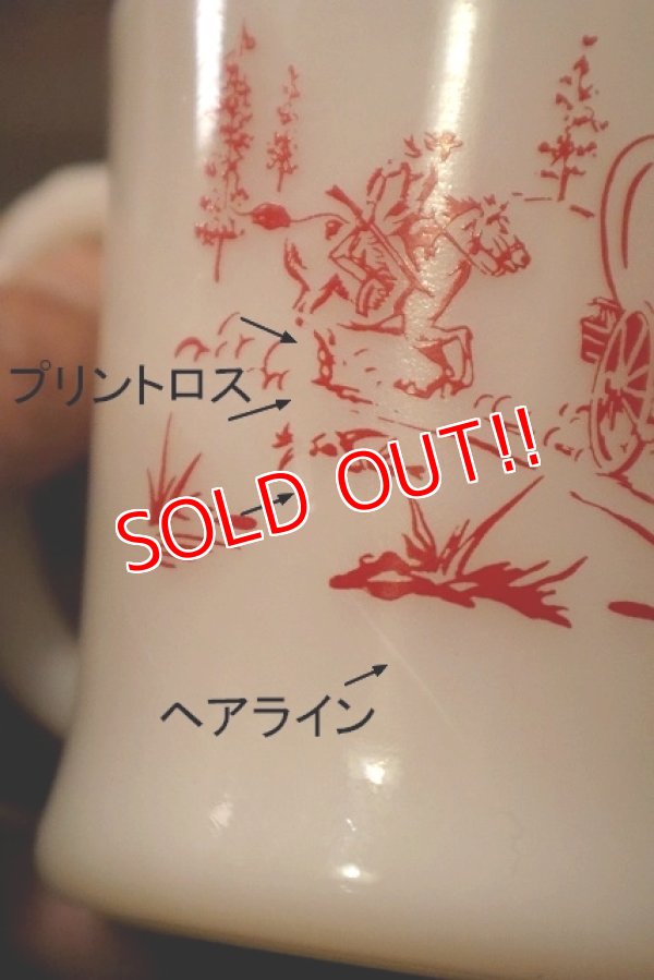 画像8: kt-230301-05 Davy Crockett / Fire-King 1950's D-Handle Mug